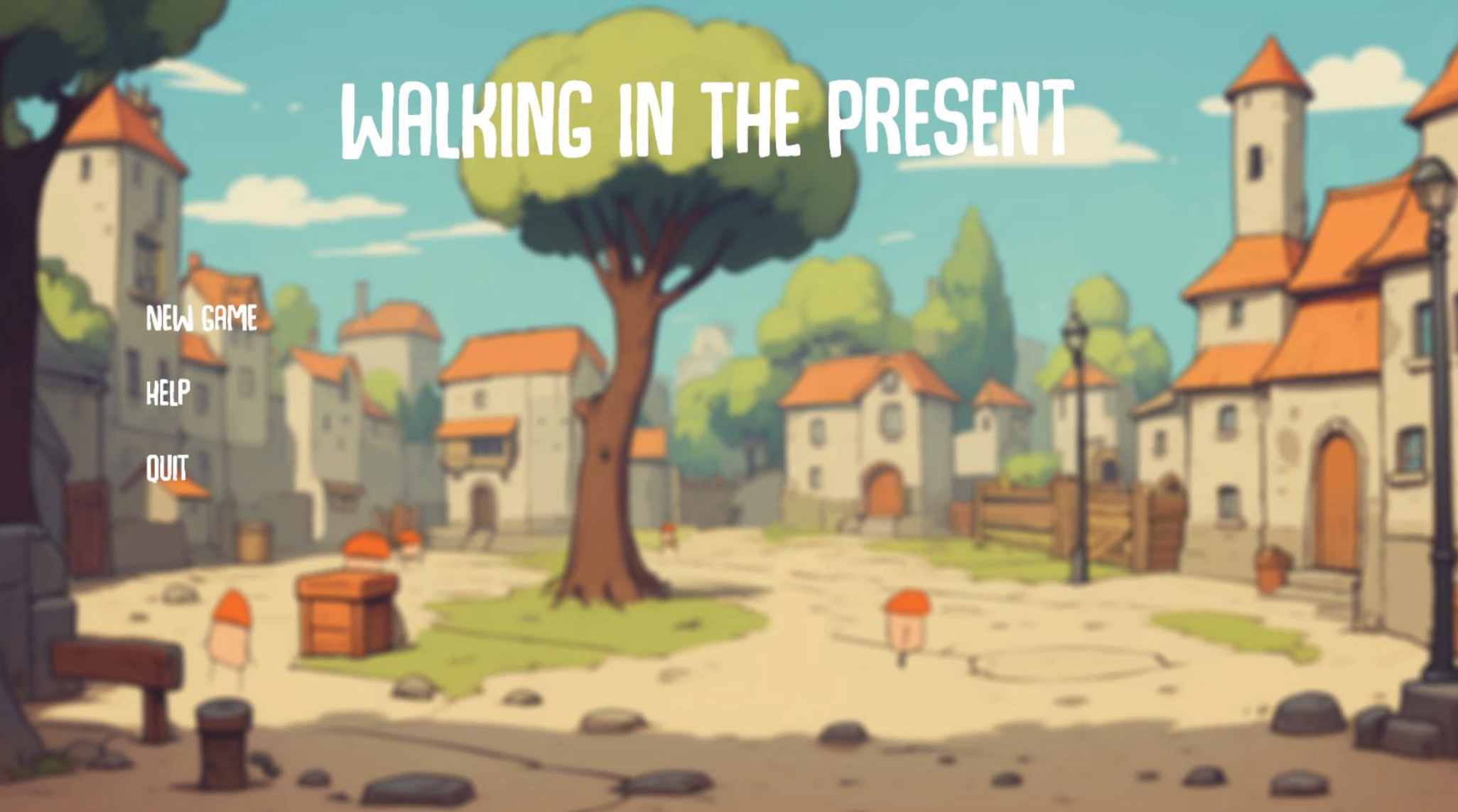 Walking in the present