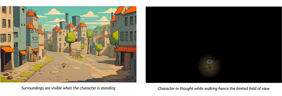 Walking in the present