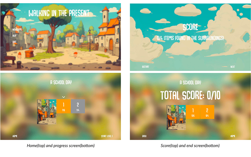 Walking in the present